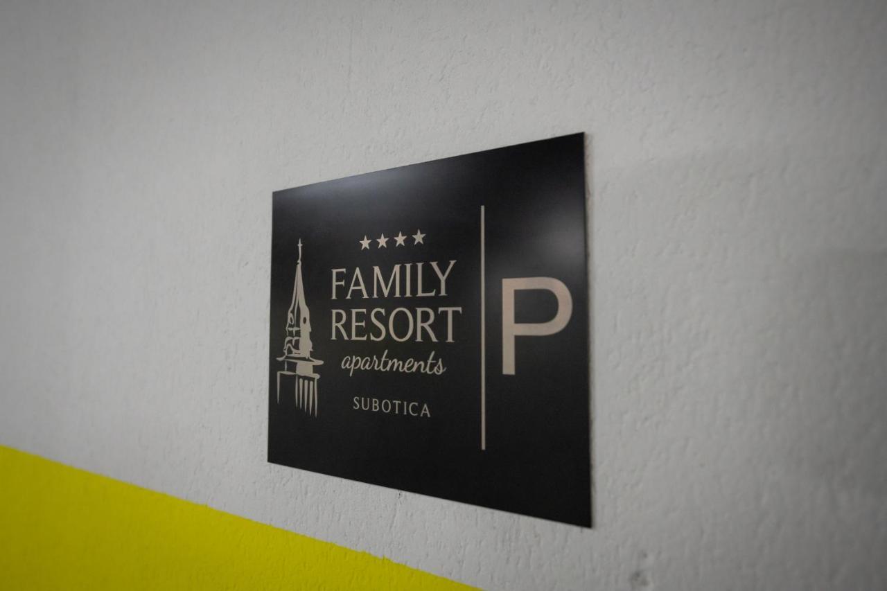 Family Resort Subotica Apartments Ngoại thất bức ảnh