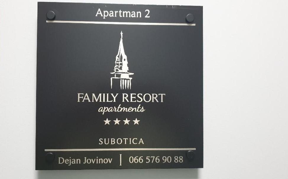 Family Resort Subotica Apartments Ngoại thất bức ảnh